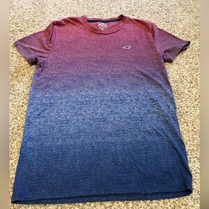 Hollister Ombre Short Sleeve Tee Mens Size S
